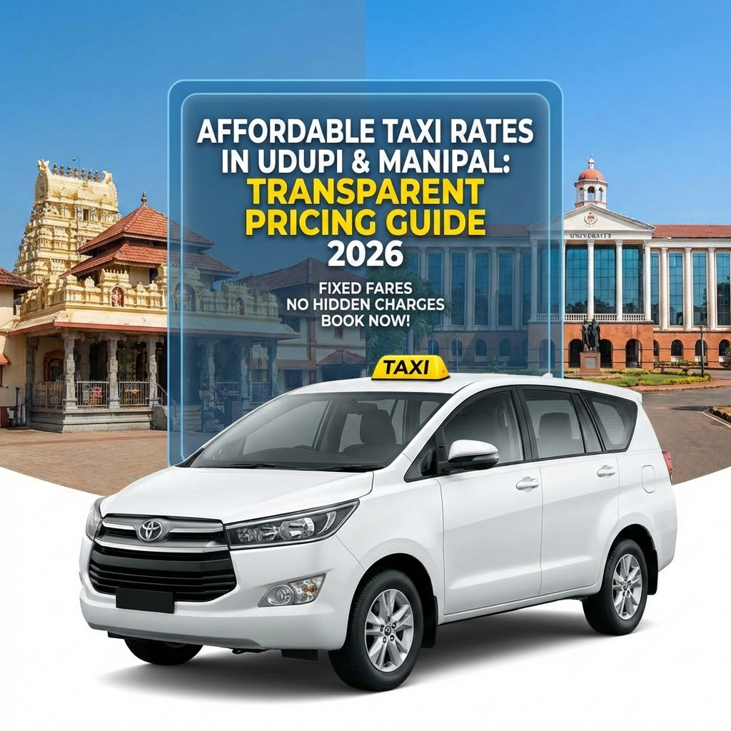 Affordable Taxi Rates in Udupi & Manipal: Transparent Pricing Guide 2026